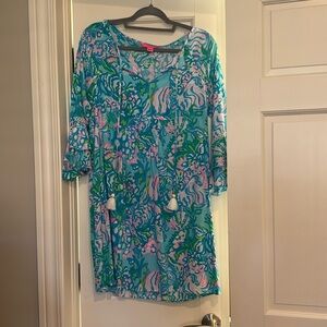 Lilly Pulitzer knee length dress/cover up